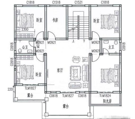 新農(nóng)村建房應(yīng)該是這樣樣的戶型，雖不及某些土豪的大別墅奢華，但從實(shí)用性和經(jīng)濟(jì)性上來說，無疑是我們普通家庭的不二之選！