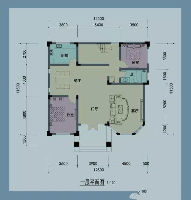 設(shè)計出來的房子也是為了能讓你住的舒心，看得順心。推薦一款兩層半歐式別墅，八角窗+大露臺，美觀又適居