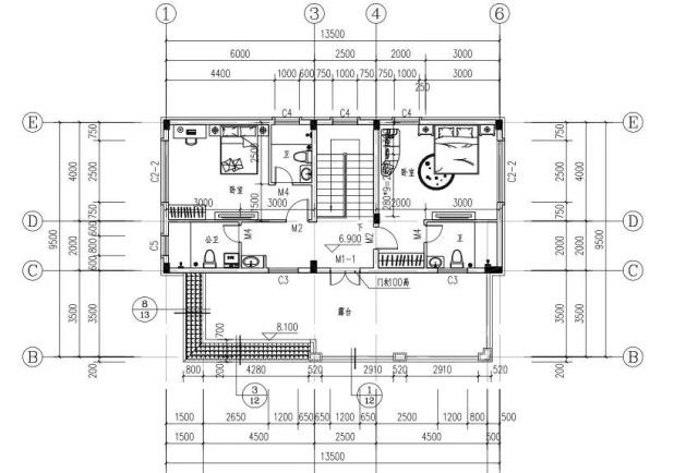 　該建筑具有新的中國風(fēng)格，采用傳統(tǒng)設(shè)計(jì)方法與現(xiàn)代設(shè)計(jì)方法相結(jié)合，保留傳統(tǒng)元素中的坡屋頂形式，結(jié)合現(xiàn)代元素中的大玻璃窗。