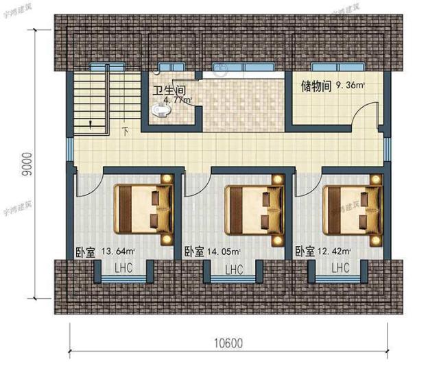 今天，我推薦這種非常大氣和實(shí)用的兩層鄉(xiāng)村別墅類型。建造它不僅能挽回面子，還能讓你更加輝煌。