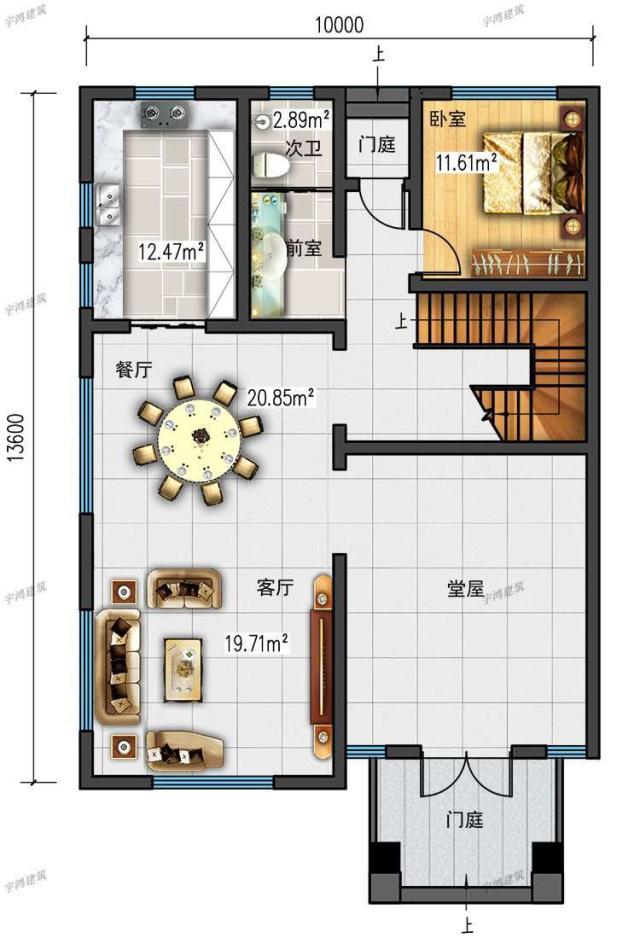 如果你想建一棟漂亮的房子，你必須瀏覽許多方案來(lái)選擇你最喜歡的一個(gè)。這里有三幅美麗的別墅設(shè)計(jì)圖，它們是建造房子所必須的！