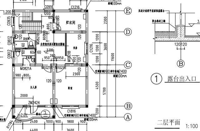 本工程建筑面積為119.7，基底南北向13.5米，東西向13米。