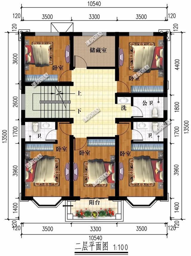 寬度約為10米的自建房屋