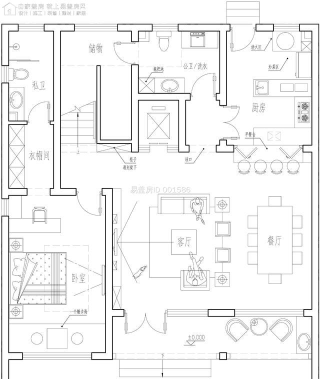 高質量的農村房屋建筑圖紙