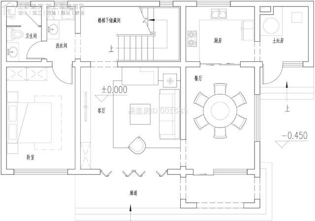 高質量的農村房屋建筑圖紙