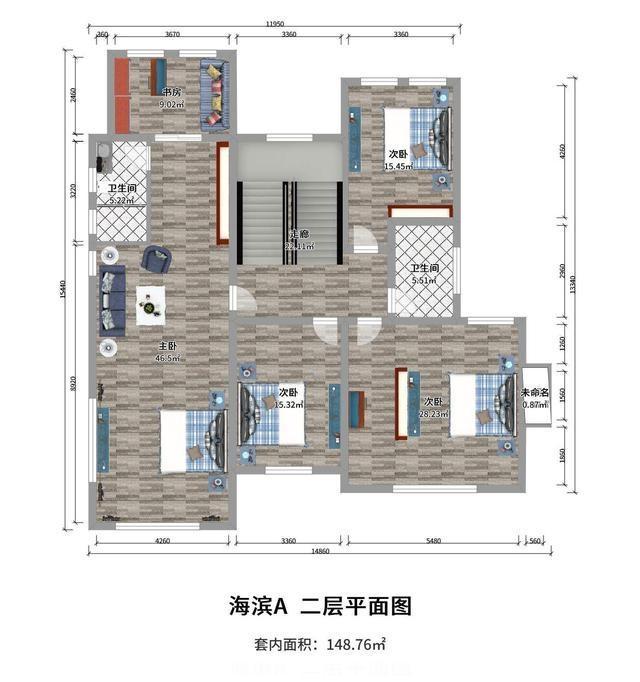 占地200平方米的地中海風(fēng)格三層別墅