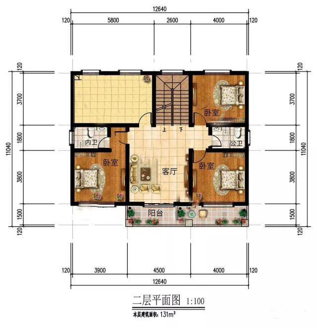 三層小樓的設(shè)計圖