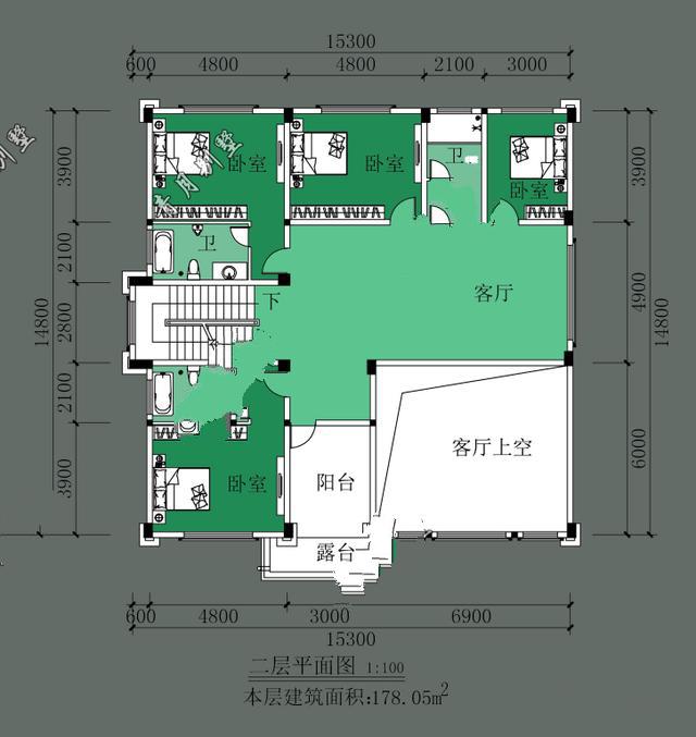 四層豪華法國(guó)別墅