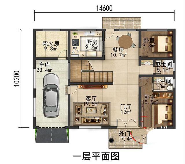 　廣東羅先生在農(nóng)村建房，一家八口，四代同堂。這種布局夠住嗎？