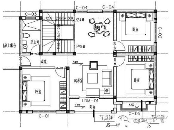 100平方米的自建計劃