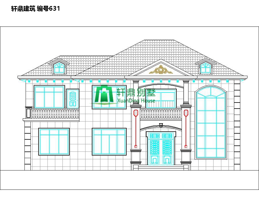 　磚混結構的農村自營住宅