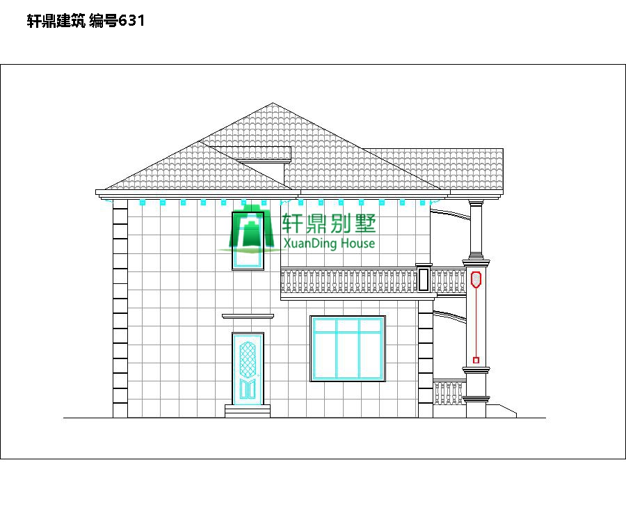 　磚混結構的農村自營住宅