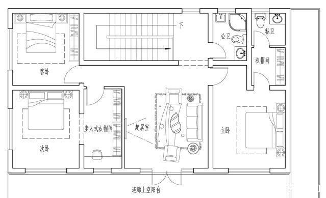 家庭別墅，平面圖鑒賞