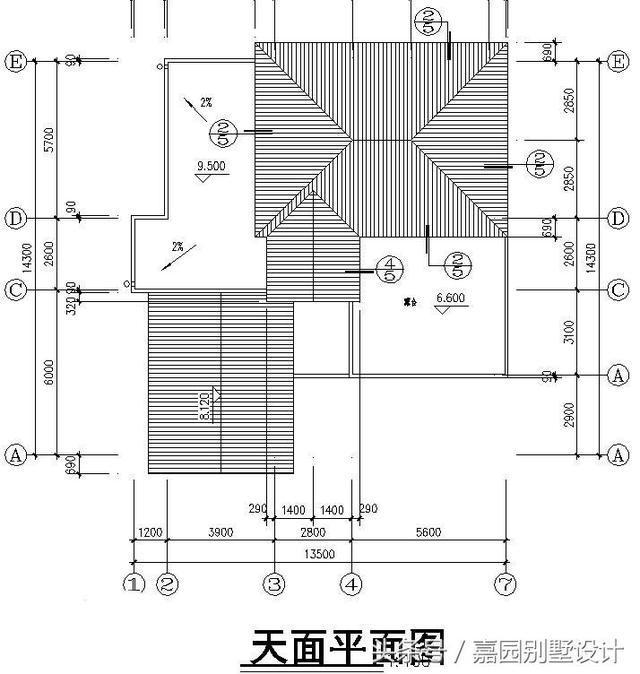 三層別墅設(shè)計(jì)圖紙，