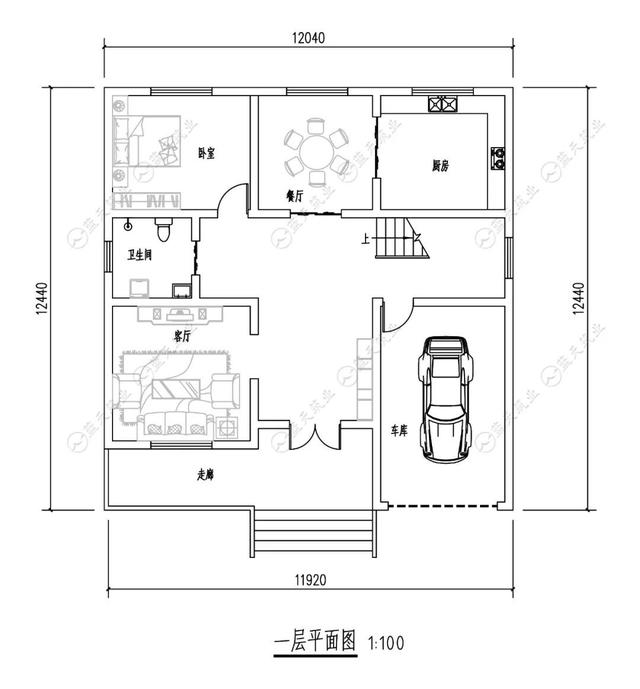 一層別墅設(shè)計(jì)圖