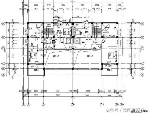 現(xiàn)代別墅設(shè)計(jì)圖紙