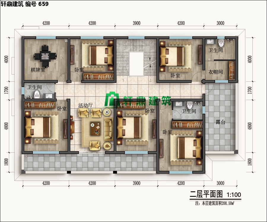 清新小二層自建別墅設(shè)計施工圖06.jpg