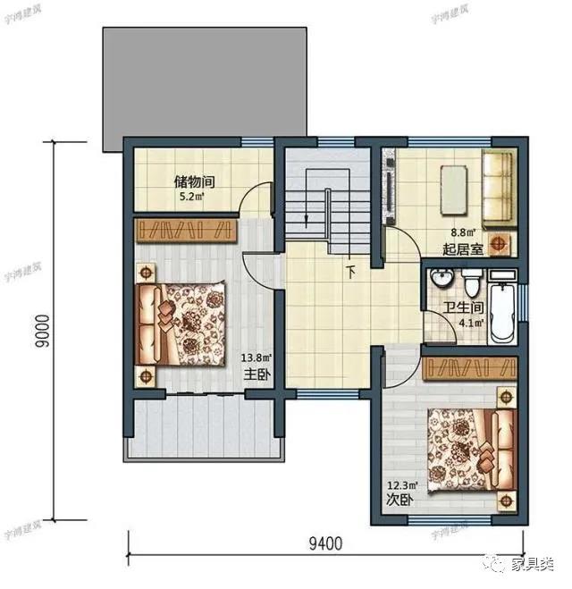 農(nóng)村自建住宅設(shè)計圖紙