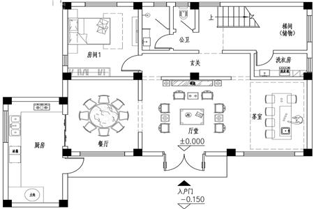 三層樓別墅設(shè)計圖