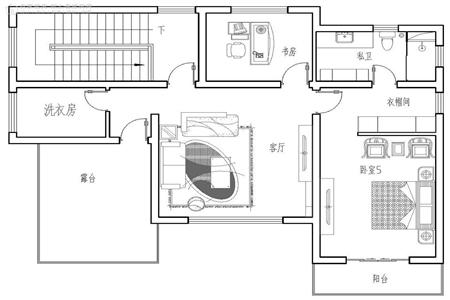 三層樓別墅設(shè)計圖