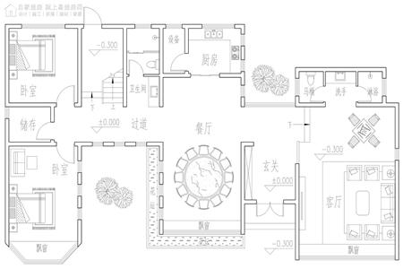 三層樓別墅設(shè)計圖