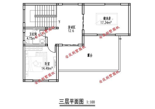 新農(nóng)村的兩層半別墅