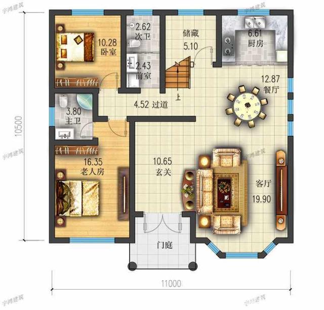 農(nóng)村自建住宅設(shè)計圖紙