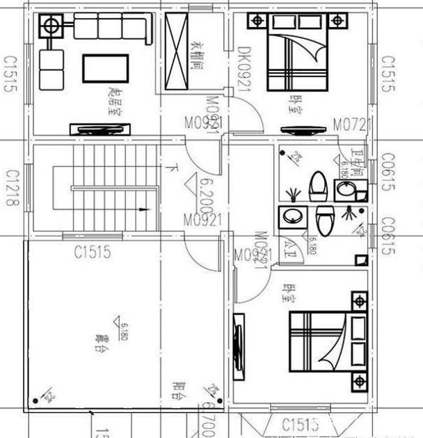 農(nóng)村自建住宅設(shè)計(jì)圖紙